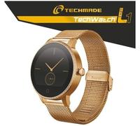 Smartwatch Techmade 1,22" col. Oro Power-bank portatile 400mAh