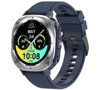 Smartwatch Uomo, 1,45" HD Orologio Smartwatch Uomo con Chiamata Bluetooth 5.3, 115+ Modalità Sportive, Sonno/Cardiofrequenzimetro/Contapassi, IP68 impermeabile Smart Watch per Android iOS, Blu Navy