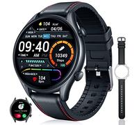 Smartwatch Uomo Chiamata Bluetooth e Risposta Vivavoce - Orologio Fitness con Contapassi Cardiofrequenzimetro da Polso Pressione Sanguigna Calorie Impermeabile Smart Watch Uomo per Android iPhone