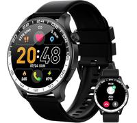 Smartwatch Uomo Donna, 1.43" HD AMOLED Orologio Smartwatch con Chiamate e Whatsapp, Orologio Digitale con 100+ Sport, SpO2 /Sonno/Cardiofrequenzimetro, IP68 Impermeabile Smart Watch per Android iOS