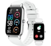 Smartwatch Uomo Donna, 1.57" Orologio Smartwatch con Effettua/Risposta Chiamate, 24H Cardiofrequenzimetroi/Sonno/Contapass, 110+ Sportive Smart Watch, Impermeabil IP68 Fitness Tracker per iOS Android