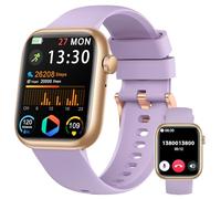 Smartwatch Uomo Donna, 1.83'' Orologio Smartwatch con Chiamata Bluetooth,Pressione Sanguigna/Cardiofrequenzimetro/Sonno,Contapassi,120+ Modalità Sportive, Impermeabile IP68 Smart Watch per Android&iOS