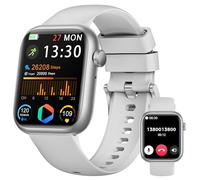 Smartwatch Uomo Donna, 1.83'' Orologio Smartwatch con Chiamata Bluetooth,Pressione Sanguigna/Cardiofrequenzimetro/Sonno,Contapassi,120+ Modalità Sportive, Impermeabile IP68 Smart Watch per Android&iOS
