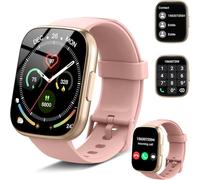 smartwatch uomo donna 1.95" smartwatch con chiamata Bluetooth, fitness tracker con cardiofrequenzimetro/monitor del sonno, 112+ modalità sport orologio fitness IP68 impermeabile orologio sportivo