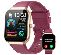 Smartwatch Uomo Donna, 1.96" Orologio Smartwatch con Effettua/Risposta Chiamate, 113+Sportive Smart Watch con Contapassi/Cardiofrequenzimetro/Sonno, Impermeabile IP68 Fitness Tracker per Android iOS
