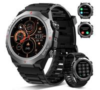 Smartwatch Uomo Donna con Effettua o Risposta Chiamate 1.39 Militare Orologio
