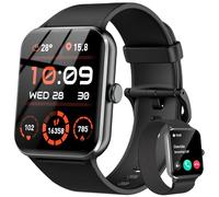 Smartwatch Uomo Donna, Orologio Fitness con Chiamate ,100 Modalità Sportive, 1.85" Smart Watch Monitor del SpO2/Sonno, 24H Cardiofrequenzimetro da Polso Fitness Tracker per iOS Android Smartphone