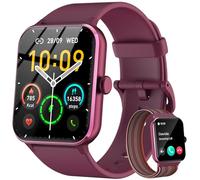 Smartwatch Uomo Donna, Orologio Fitness con Chiamate ,100 Modalità Sportive, 1.85" Smart Watch Monitor del SpO2/Sonno, 24H Cardiofrequenzimetro da Polso Fitness Tracker per iOS Android Smartphone