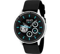 Smartwatch Uomo LIU JO LUXURY VOICE SWLJ072 Silicone Nero Touchscreen
