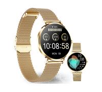 SMARTWATCH XCOAST Siona 2 Nano, Display da 1,19 ", Touchscreen, 64 MB, Waterproof, Oro