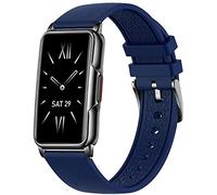 Smartwatches Moda Donne Uomini Messaggio Push Custom Quadrante Sport Braccialetto Impermeabile Elettronica (colore : Gel Di Silice Blu, Dimensioni: Quadrante Personalizzato)