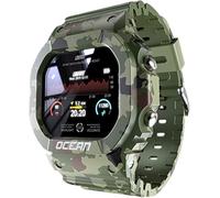 Smartwatches Smart Sports Watch Messaggio Push Clock Smart Orologio da Uomo Donna Elettronica (colore: Verde1, Taglia: 1)