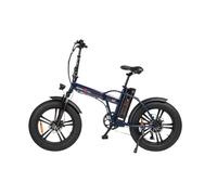 Smartway M1TR3SCB E-bike Fat Pieghevole con Telaio in Acciaio Shining Blue