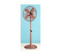 Smartway - Ventilatore a piantana in metallo Rame