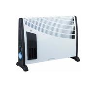 Smartway WFCV05FT stufetta elettrica Interno Bianco, Nero 2000 W Stufa elettrica a convezione