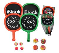 Smartwo Set di 2 volani per bambini, giochi con palla per esterni, bambini, racchette da bagno per bambini, giochi da giardino, giochi da spiaggia, gioco di racchette per ragazzi e ragazze a partire