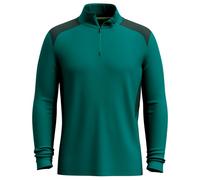 Smartwool - Active 1/4 Zip - Maglia merino L turchese/verde