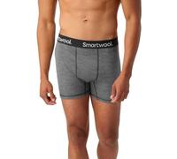 Boxer termici Smartwool Brief Boxed da uomo grigio heather medio (M)