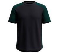 Maglietta da uomo Smartwool M Active Mesh Short Sleeve Taglia: L / Colore: nero/verde