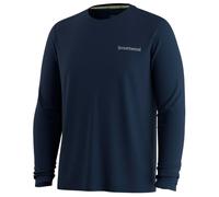 Smartwool - Bearly Plaid Active Long Sleeve Graphic Tee - Maglia a manica lunga merino S blu