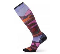 Smartwool - Women's Ski Zero Cushion Floral Field Print OTC - Calze da sci EU 38-41 lilla