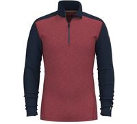 Smartwool Classic Thermal Merino 1/4 Zip Deep navy/currant heather S