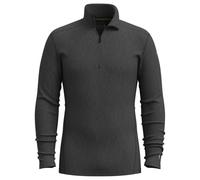 Smartwool - Classic Thermal Merino Base Layer 1/4 Zip Boxed - Intimo lana merinos M grigio/nero