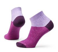 Smartwool, Everyday Cable-Calzini alla Caviglia Unisex Adulto, UltraViola, S