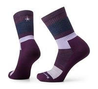 Smartwool Everyday Light Cushion - Calzini a righe in lana merino, unisex, viola iris, XL