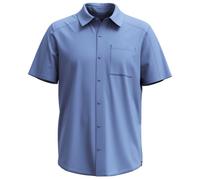 Smartwool - Everyday Short Sleeve Button Down - Camicia M blu