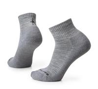 Smartwool Everyday Solid Rib Ankle Socks, Calzini alla caviglia a coste tinta unita per tutti i giorni Unisex - Adulto, Light Gray,