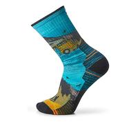 Smartwool Hike Light Cushion Great Excursion Print Crew Socks - Calzini da Escursione con Cuscino Leggero per l'equipaggio con Stampa di fantastiche Escursioni, SW0019871501002