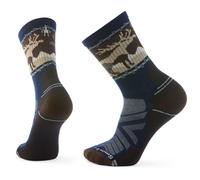 Smartwool - Hike Light Cushion Mountain Moose Crew Socks - Calze da trekking EU 34-37 nero