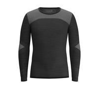 Smartwool Intraknit Merino 200 Crew Long Sleeve Base Layer Nero M Uomo
