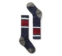 Smartwool Kids' Wintersport Full Cushion Stripe Otc Socks Kids' Wintersport Full Cushion Stripe OTC Socks Unisex-Youth (confezione da 2)