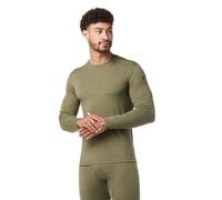 Maglietta funzionale da uomo Smartwool M Classic Thermal Merino Base Layer Crew Boxed Taglia: XL / Colore: verde scuro