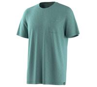 Smartwool - Merino Hemp Blend S/S Pocket Tee - Maglia merino S turchese