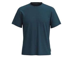 SmartWool Perfect Crew - Maglietta a Maniche Corte Twilight Blue SM, Blu Crepuscolo., S