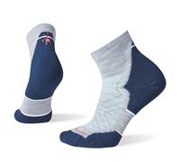 Smartwool - Women's Run Targeted Cushion Ankle - Calze da running EU 34-37 blu/grigio