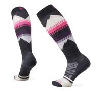 Calze da sci Smartwool W Ski Targeted Cushion Pattern OTC 2023 Dimensioni dei calzini: 34-37 / Colore: grigio/rosa