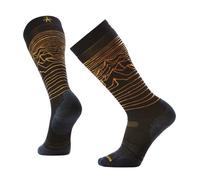 SMARTWOOL Snowboard Full Cushion Iguchi - calze da snowboard L (42-45) Black unisex Lana Merino