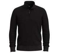 Smartwool - Sparwood 1/4 Zip Sweater - Pullover in pile L nero