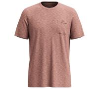 Smartwool - Stag Stare Merino Hemp Blend S/S - Maglia merino L marrone/fuchsia
