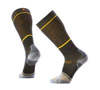 SMARTWOOL Targeted Cushion OTC Retro Line - calze da snowboard M (38-41) Black/Yellow unisex Lana Merino