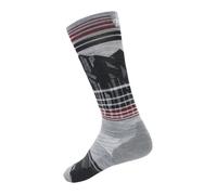 SMARTWOOL Targeted Cushion OTC Summit Shot - calze da sci L (42-45) Light Grey man Lana Merino