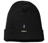 SmartWool Unisex Thermal Merino Reversible Cuffed Berretto Black One Size