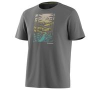 Smartwool - Winding Trail Active Short Sleeve - Maglia merino S light gray heather