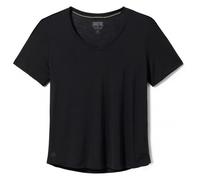 Smartwool Maglia a maniche corte Active Ultralite Scollo a V da donna – Lana Merino – Nero M