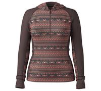 Smartwool - Women's Classic Thermal Merino BL 1/2 Zip Hoodie - Pullover in lana merino XS marrone