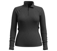 Smartwool - Women's Classic Thermal Merino BL 1/4 Zip Boxed - Intimo lana merinos L nero/grigio